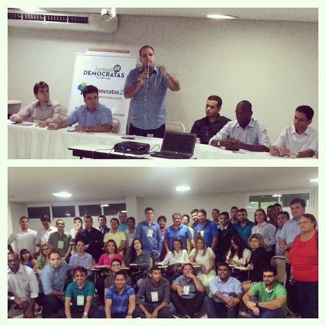 Comitiva potiguar participa de seminário de Inovação e Liderança da Juventude Democratas realizado em João Pessoa