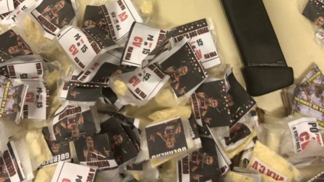 Cocaína tinha embalagem com foto do jogador peruano