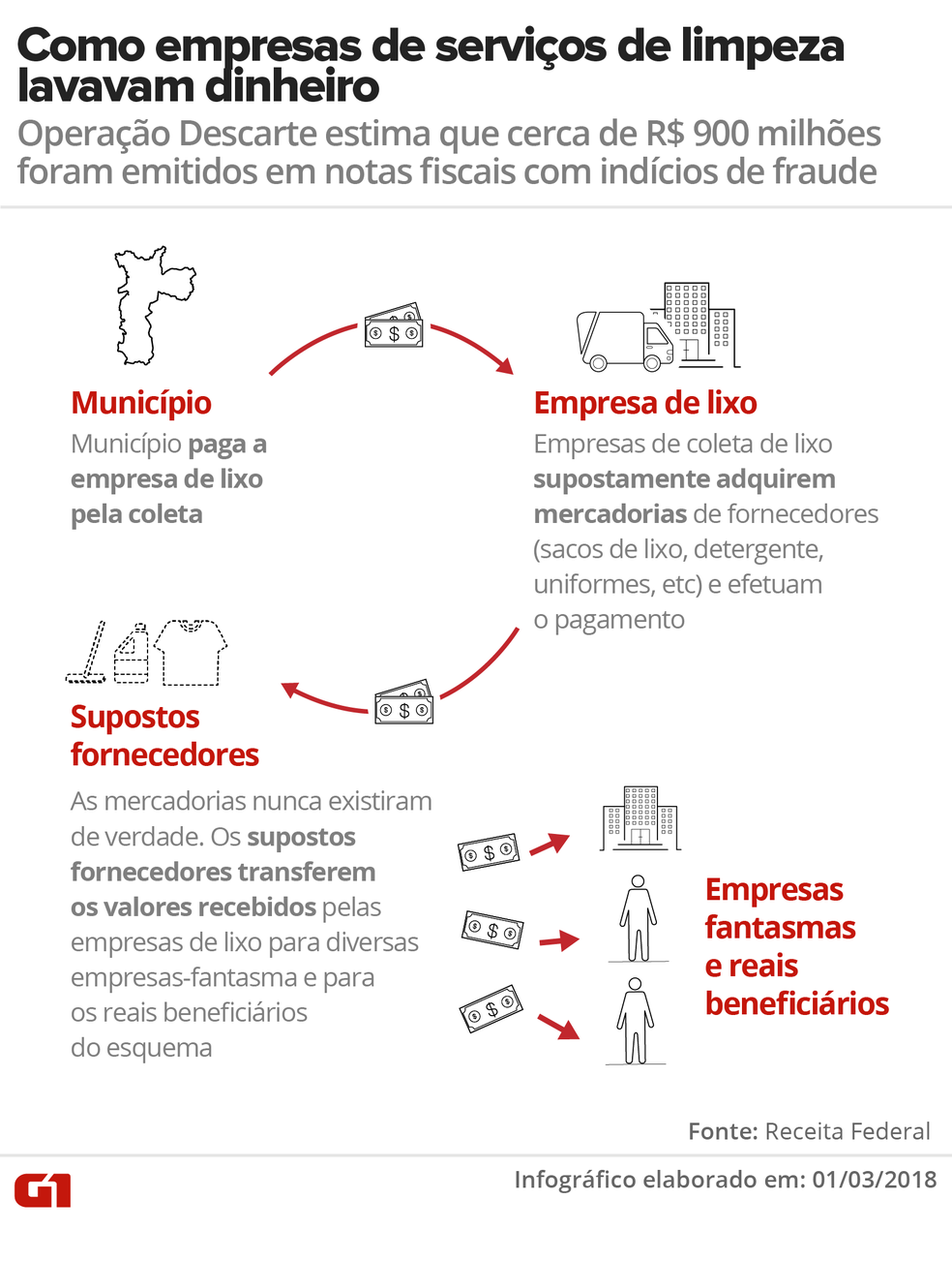 Operação Descarte  (Foto: Karina Almeida/G1 )