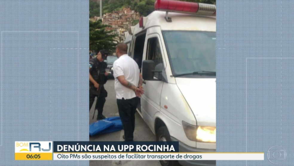 Motorista de ambulÃ¢ncia foi preso (Foto: ReproduÃ§Ã£o)